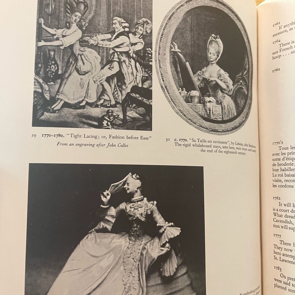 rare 70’s Book 🌸 Corsets & Crinolines book 🌸 Norah Waugh - Picture 12 of 12
